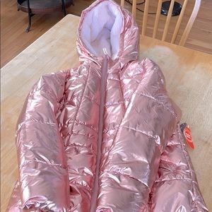 Wonder Nation Girls 2XL/ size 18 winter coat Pink